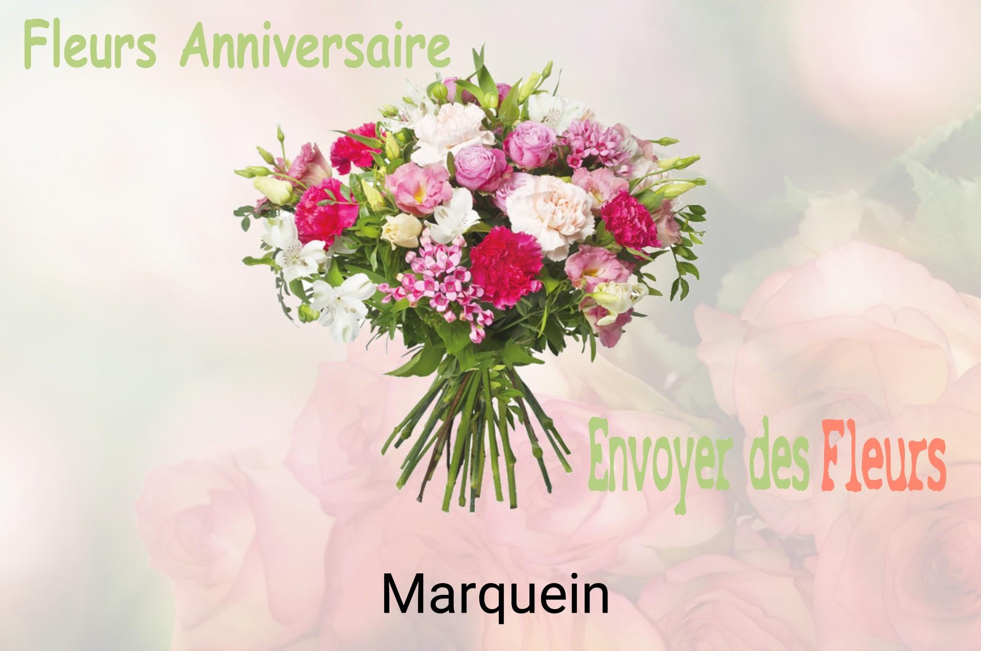 Bouquet de fleurs d’anniversaire livré à Marquein